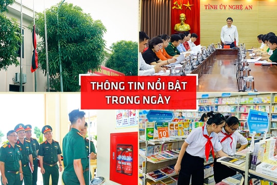 Nghệ An: Thông tin nổi bật ngày 23/7