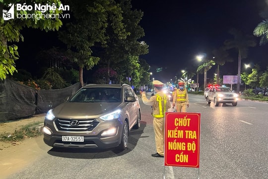 6 tháng đầu năm 2024, tai nạn giao thông ở Nghệ An giảm cả 3 tiêu chí