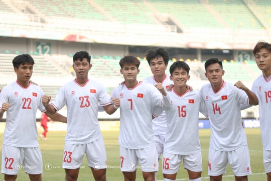 Đội tuyển U19 Việt Nam thắng đậm Lào trận chia tay giải U19 Đông Nam Á