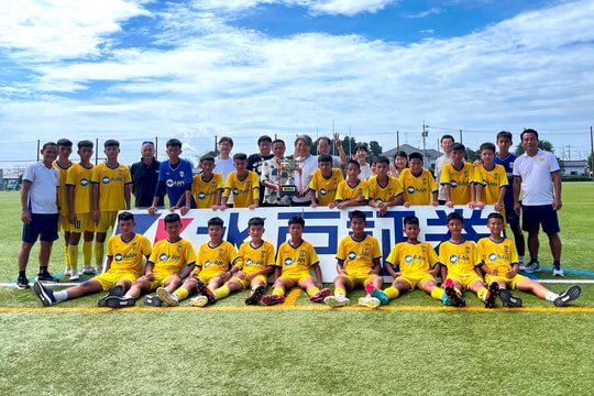 Đội U13 Sông Lam Nghệ An vô địch Giải đấu trẻ giao hữu tại Nhật Bản