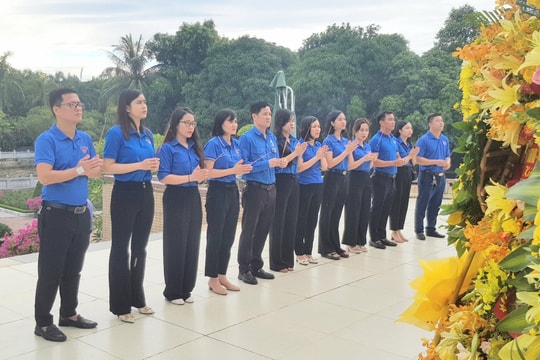 Đoàn Thanh niên Tỉnh ủy Nghệ An tổ chức các hoạt động nhân Kỷ niệm 77 năm Ngày Thương binh - Liệt sĩ