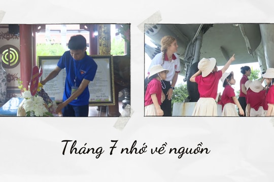 Tháng Bảy nhớ về nguồn