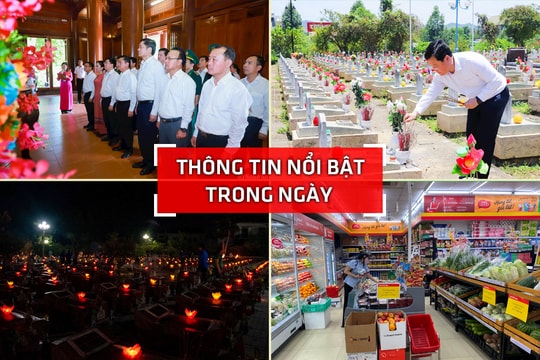 Nghệ An: Thông tin nổi bật ngày 27/7