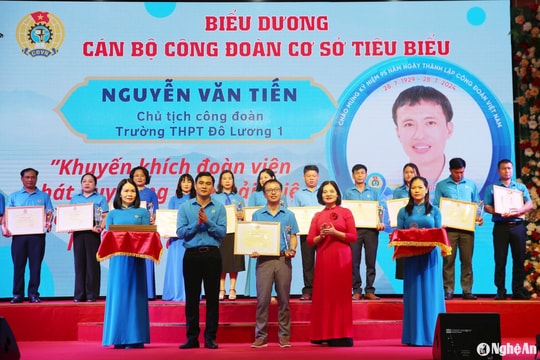 Những 'thủ lĩnh' công đoàn cơ sở tâm huyết