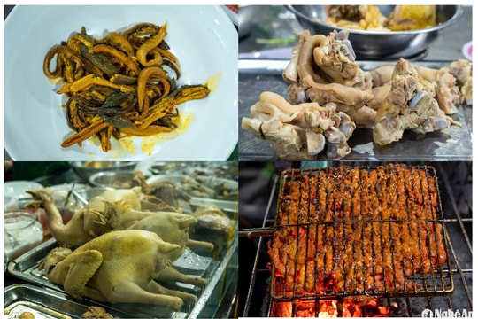 Trải nghiệm ẩm thực đêm thành Vinh