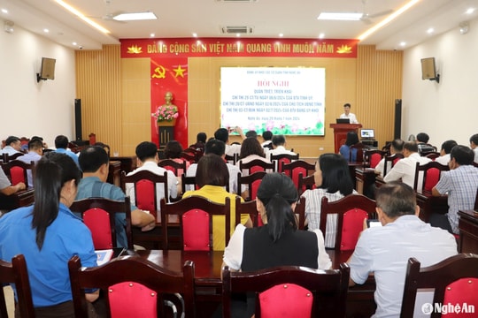 Đảng ủy Khối các cơ quan tỉnh quán triệt các chỉ thị về công tác xây dựng Đảng và hệ thống chính trị