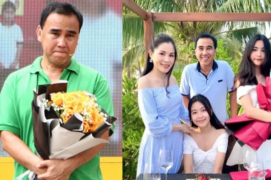 Đón sinh nhật xa nhà, MC Quyền Linh bật khóc với lời nhắn nhủ của con gái