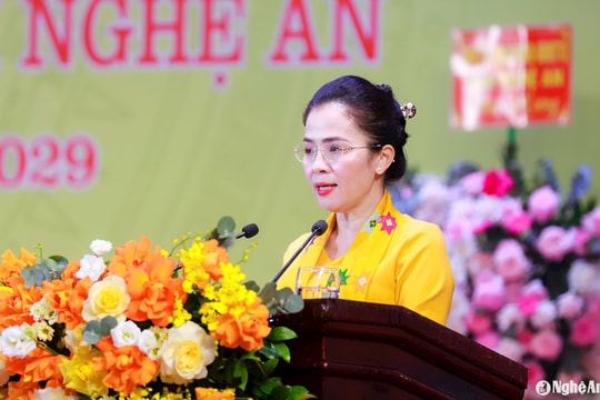 Phát biểu khai mạc của đồng chí Võ Thị Minh Sinh tại Đại hội đại biểu Mặt trận Tổ quốc Việt Nam tỉnh Nghệ An lần thứ XV