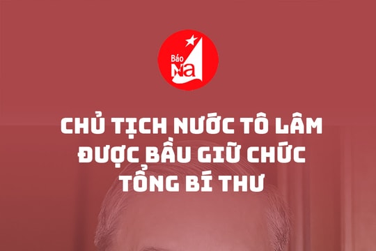 Chủ tịch nước Tô Lâm được bầu giữ chức Tổng Bí thư