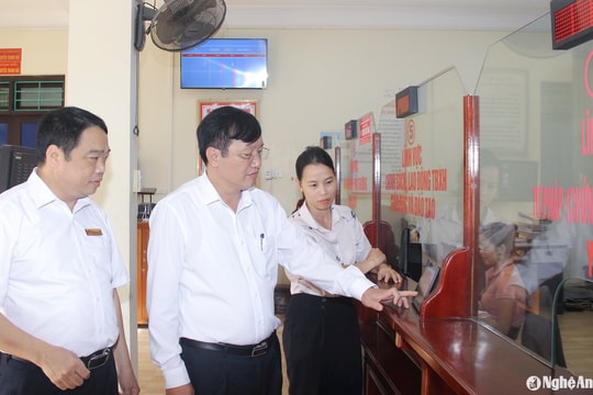 Nghệ An tăng cường xây dựng, chỉnh đốn Đảng và hệ thống chính trị