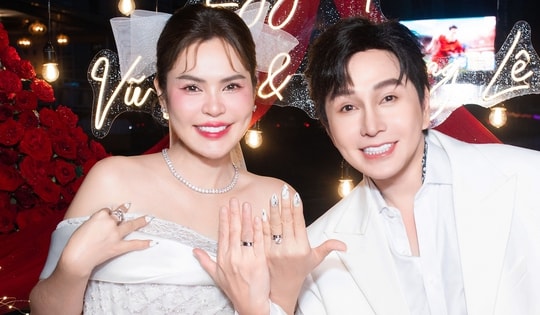 Hoa hậu Phương Lê nói lý do nhận lời cầu hôn của NSƯT Vũ Luân