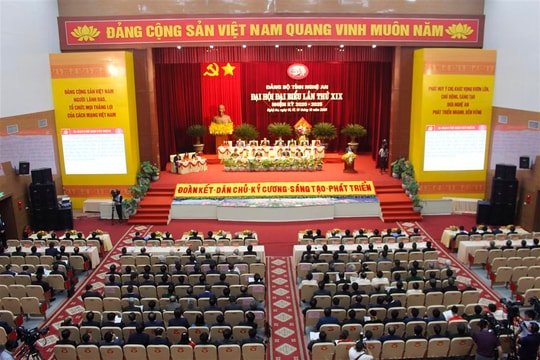 Yêu cầu rà soát việc triển khai các chương trình hành động thực hiện Nghị quyết Đại hội Đảng bộ tỉnh Nghệ An lần thứ XIX