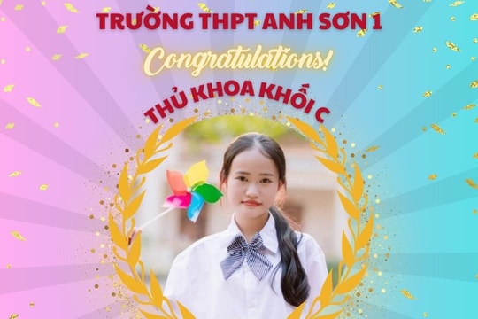 Á khoa toàn tỉnh Nghệ An chia sẻ bí quyết đạt 29,5 điểm khối C