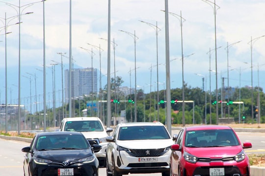 Giữa tháng 8/2024, thông xe Đại lộ Vinh - Cửa Lò