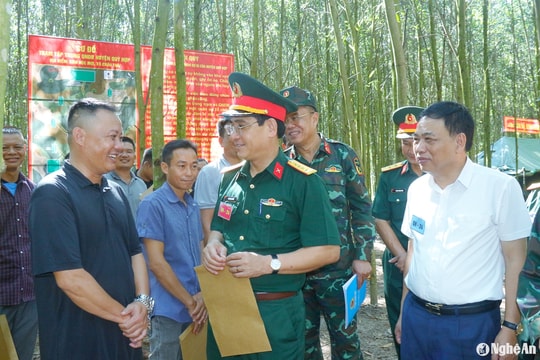 Quỳ Hợp hoàn thành xuất sắc nhiệm vụ diễn tập khu vực phòng thủ huyện năm 2024