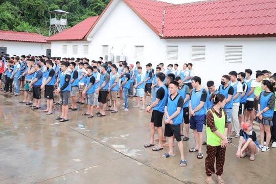 Bắt 155 đối tượng ở khu Tam giác vàng chuyên lừa đảo trên mạng