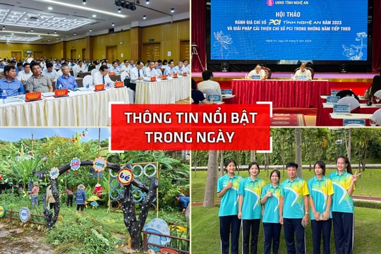 Nghệ An: Thông tin nổi bật ngày 9/8