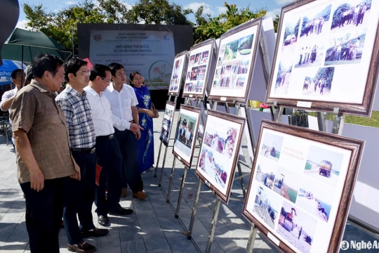 Khai mạc Triển lãm ảnh ‘Thanh Chương - đất và người’