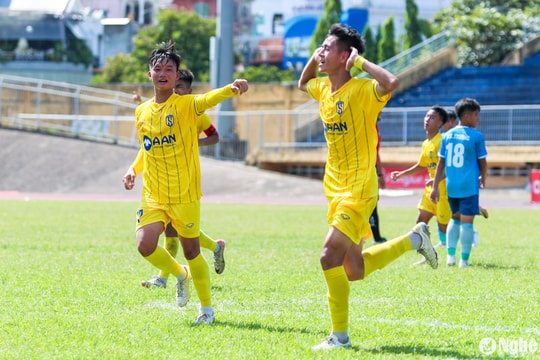 U15 Sông Lam Nghệ An rộng cửa vào vòng chung kết