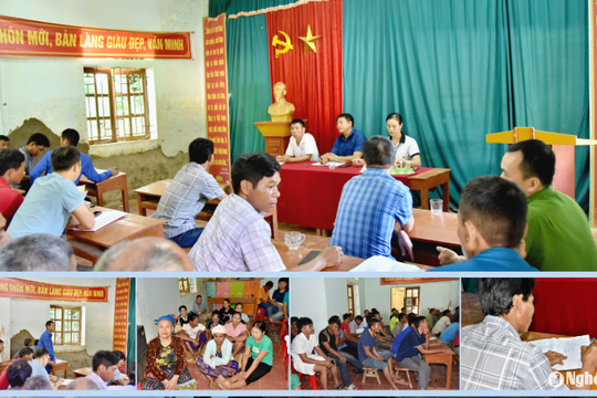 Kỳ Sơn chuẩn bị di dời người dân bản Vàng Phao đến nơi ở mới