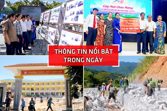 Nghệ An: Thông tin nổi bật ngày 10/8