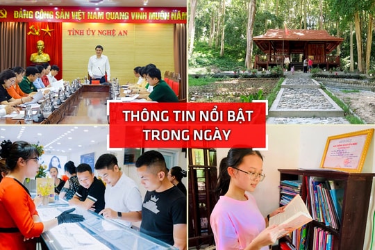 Nghệ An: Thông tin nổi bật ngày 11/8