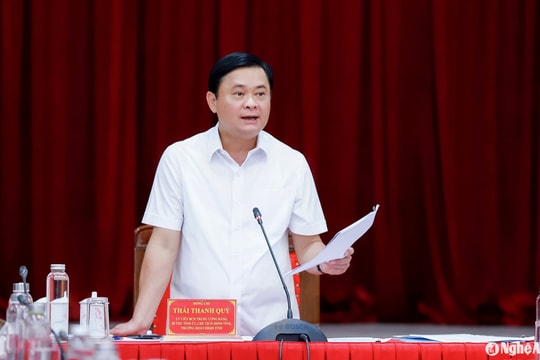 Bổ sung thủ trưởng 5 sở, ban, ngành làm thành viên Ban Chỉ đạo CCHC tỉnh Nghệ An