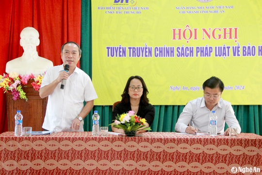 Nghệ An tuyên truyền chính sách pháp luật về bảo hiểm tiền gửi