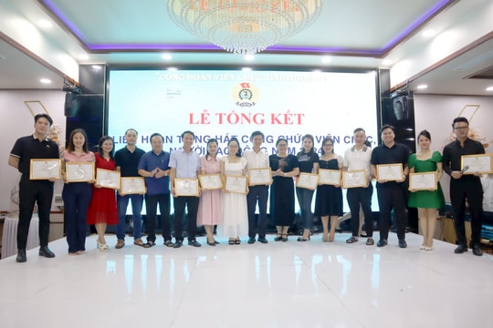 Công đoàn viên chức Nghệ An tổng kết Liên hoan 'Tiếng hát công chức, viên chức, người lao động năm 2024’