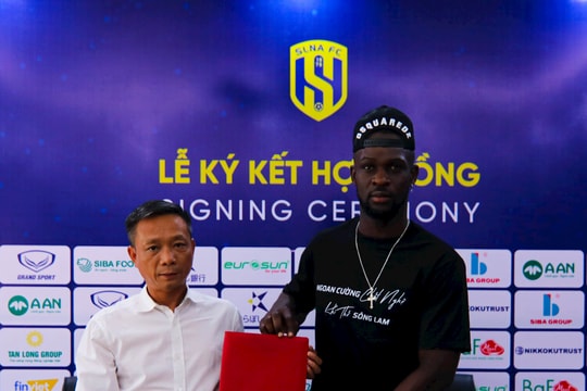 Sông Lam Nghệ An chính thức ký hợp đồng với 2 ngoại binh mới