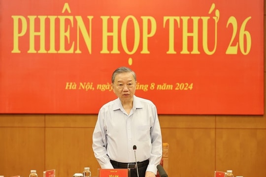 Phiên họp thứ 26 Ban chỉ đạo Trung ương về phòng, chống tham nhũng, tiêu cực