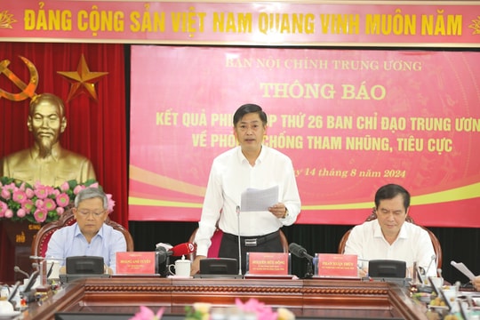 Sớm kết thúc 30 vụ án liên quan đến cán bộ lãnh đạo để chuẩn bị nhân sự Đại hội 14