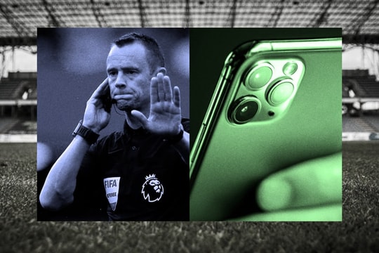 Công nghệ hỗ trợ trọng tài VAR sẽ được thay thế bằng iPhone ở Giải Bóng đá Ngoại hạng Anh