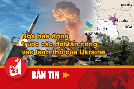 Bản tin quốc tế: Nga báo động trước các đợt tấn công vào lãnh thổ của Ukraine