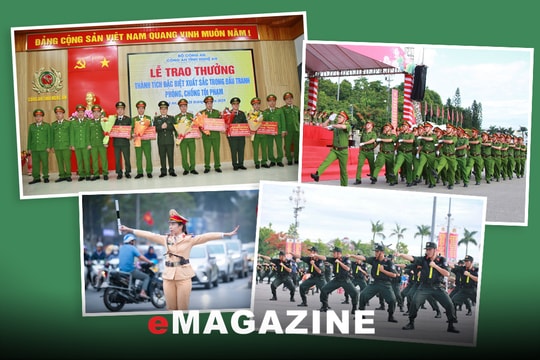 Phát huy truyền thống, Công an Nghệ An quyết tâm xây dựng lực lượng thật sự trong sạch, vững mạnh, chính quy, tinh nhuệ, hiện đại
