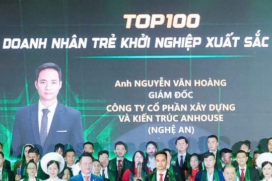 Doanh nhân trẻ Nghệ An được Trung ương Đoàn vinh danh