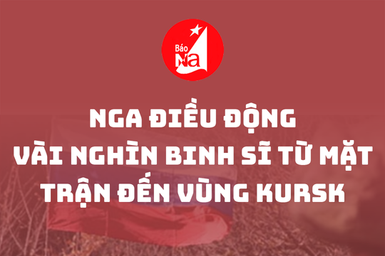 Nga điều động vài nghìn binh sĩ từ mặt trận đến vùng Kursk