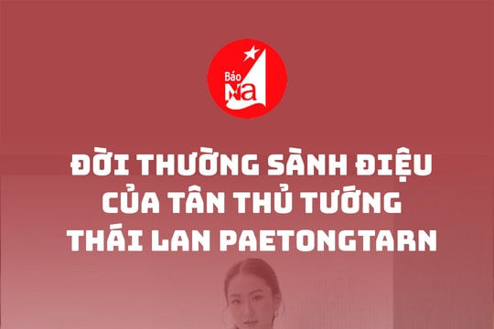 Đời thường sành điệu của tân Thủ tướng Thái Lan Paetongtarn