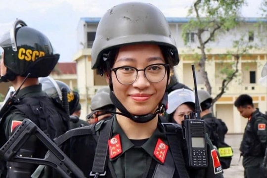 Nữ chiến sĩ Công an Nghệ An đầu tiên xung phong vào lực lượng gìn giữ hòa bình Liên hợp quốc