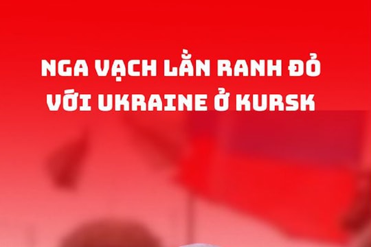Nga vạch lằn ranh đỏ với Ukraine ở Kursk