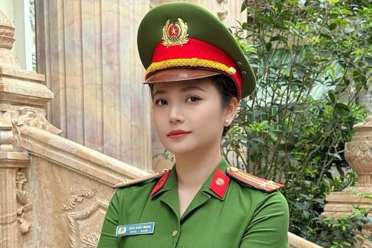 NSƯT Kiều Anh gây sốt khi đăng ảnh mặc quân phục, hé lộ vai đội trưởng trọng án