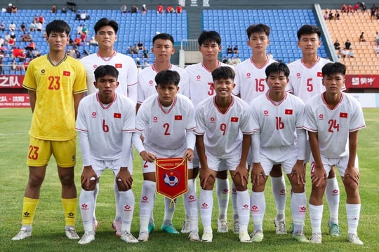 Đội tuyển U16 Việt Nam bất ngờ thắng Uzbekistan tại Giải U16 quốc tế Peace Cup 2024