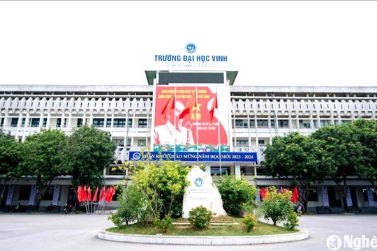 Năm 2024, các ngành Sư phạm Trường Đại học Vinh có điểm chuẩn từ 23,55 đến 28,71 điểm