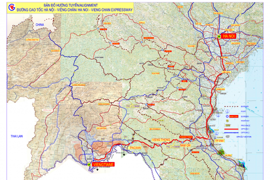 Thúc đẩy kết nối kinh tế Việt - Lào thông qua hình thành đường bộ cao tốc Hà Nội - Viêng Chăn có hướng tuyến qua Nghệ An