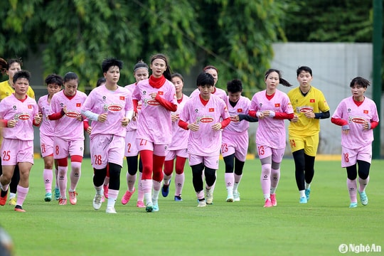 Đội tuyển nữ Việt Nam chuẩn bị cho quá trình trẻ hóa lực lượng