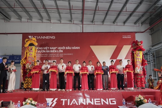 Tianneng khai trương nhà máy tại Việt Nam: Bước tiến chiến lược mở rộng toàn cầu