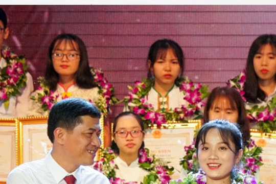 66 học sinh Nghệ An đạt điểm cao trong kỳ thi THPT quốc gia được tuyên dương