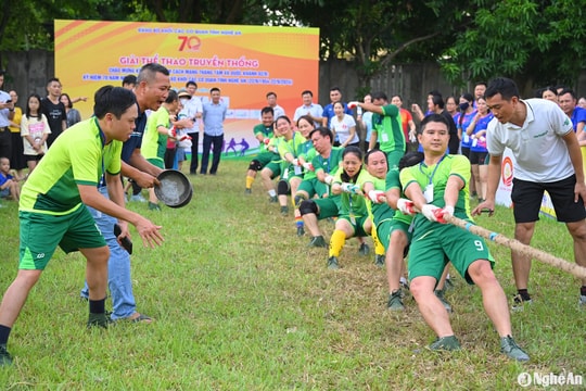 Những hình ảnh sôi nổi của Giải thể thao truyền thống Đảng bộ Khối Các cơ quan tỉnh Nghệ An