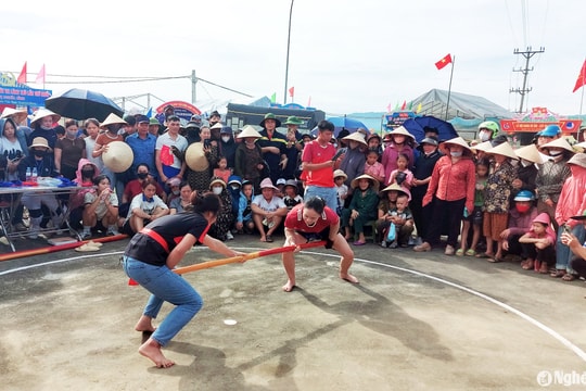 Thi đấu thể thao hấp dẫn tại Lễ hội Hang Rú Ấm – Cây đa làng Trù, huyện Nghĩa Đàn lần thứ nhất