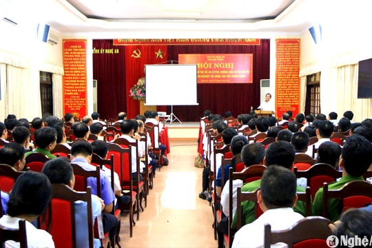 Khai mạc Hội nghị tập huấn nghiệp vụ công tác Nội chính Đảng